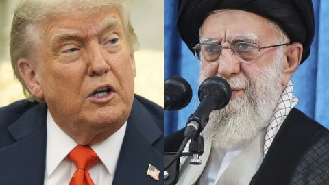 Donald Trump: Sabemos dónde está escondido el líder supremo de Irán, es un blanco fácil